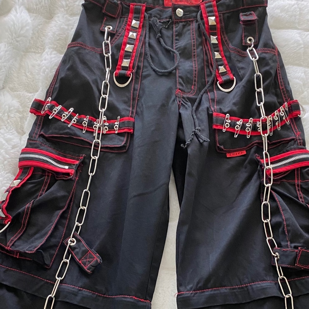 sold! tripp nyc crazy piper safety pin pants <3